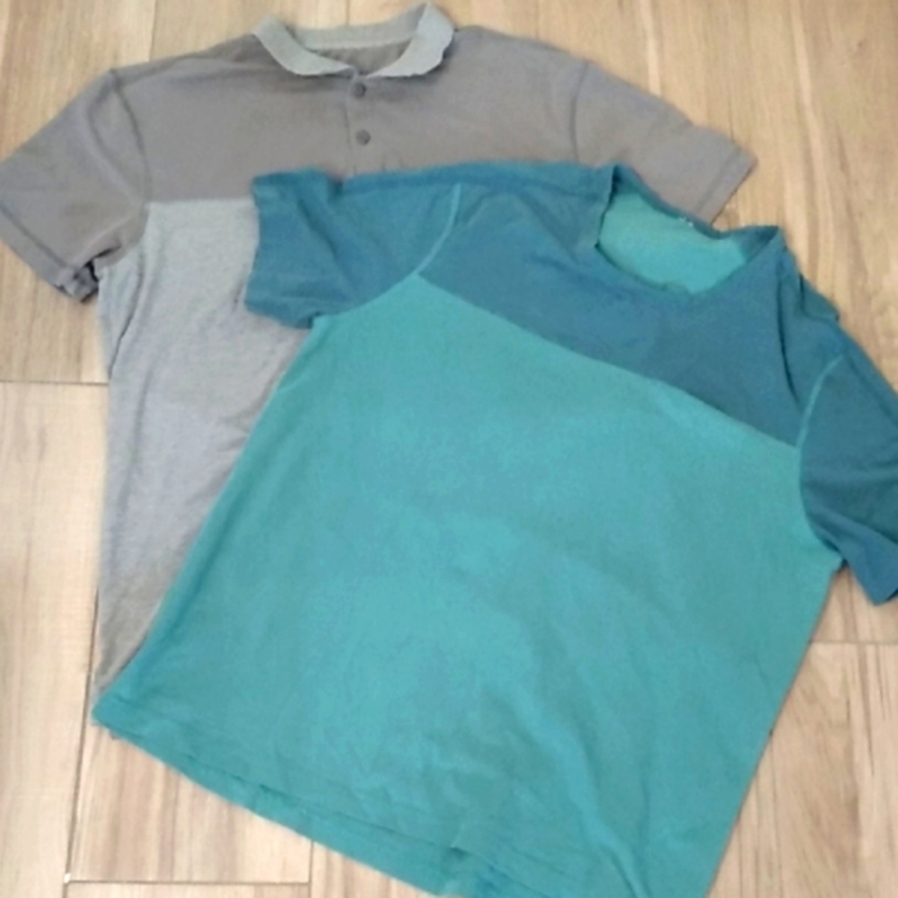 Lululemon, Ash, Color Block, Polo